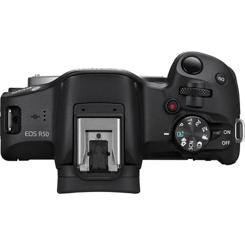 Canon EOS R50 Mirrorless Camera with 18-45mm Lens (Black) - Image 3