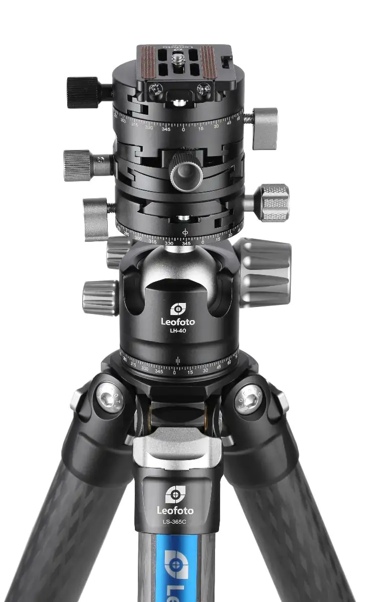 Leofoto Geared Tripod Head G2+NP-60 - Image 3