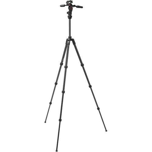 Manfrotto Befree GT PRO Carbon Fiber Travel Tripod with 3-Way Pan/Tilt Head - Image 3