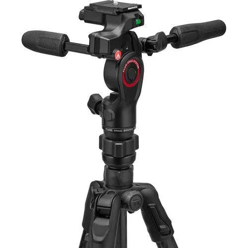 Manfrotto Befree GT PRO Carbon Fiber Travel Tripod with 3-Way Pan/Tilt Head - Image 5