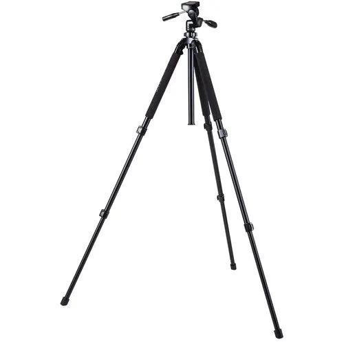 Slik Pro 700 DX Tripod with 700DX 3-Way, Pan-and-Tilt Head (Black) - Image 3
