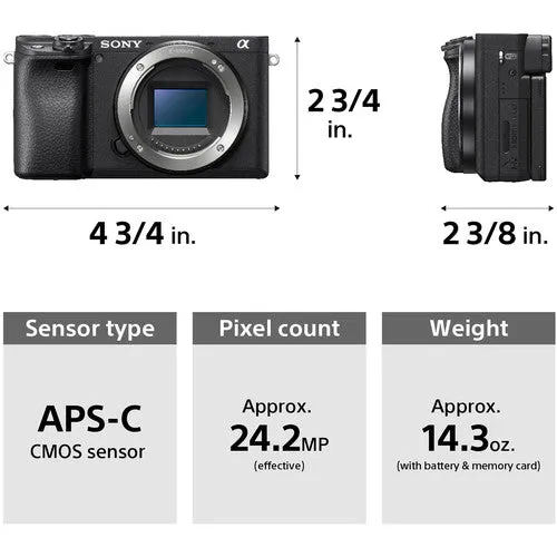 Sony a6400 Mirrorless Camera with 18-135mm Lens - Image 4