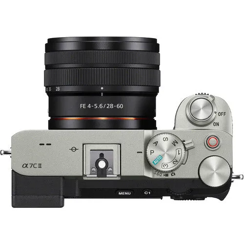 Sony a7C II Mirrorless Camera with 28-60mm Lens (Silver) - Image 3